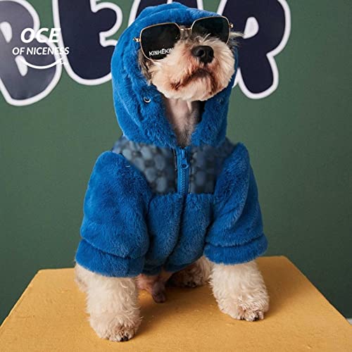 Roupas de cachorro inverno moda animal de estimação casaco casaco aquecido para filhote de cachorro