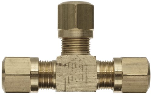 Image of EATON Weatherhead 1464X6 Air Brake Tubing Union Tee, 3 /8 inch Tube OD