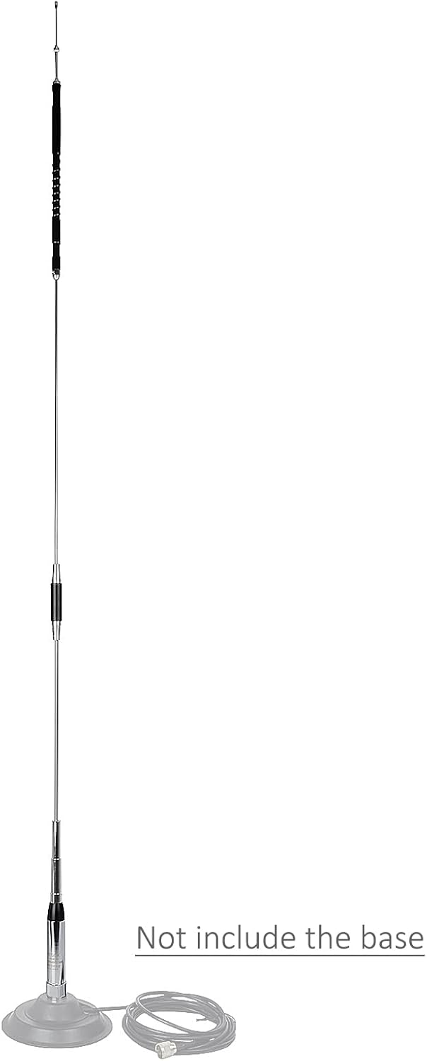 Quad Band Mobile Radio Antenna 10m/6m/2m/70cm 29MHZ/50MHZ/144MHZ/430MHZ for YAESU FT-8900R TYT TH-9800 QYT KT-980 Plus KT-8900 KT-7900D