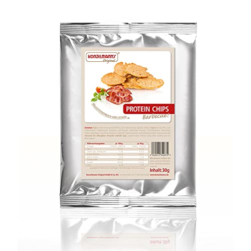 Konzelmann's Original - 7 x 30g Protein Chips BBQ - Konzelmann's Chips sind proteinreicher als herkömmliche Chips und eine leckere Alternative für einen schnellen Snack Cover