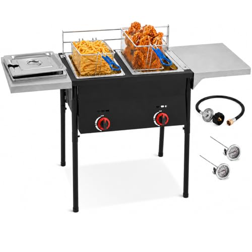 Two Tank Propane Deep Fryer