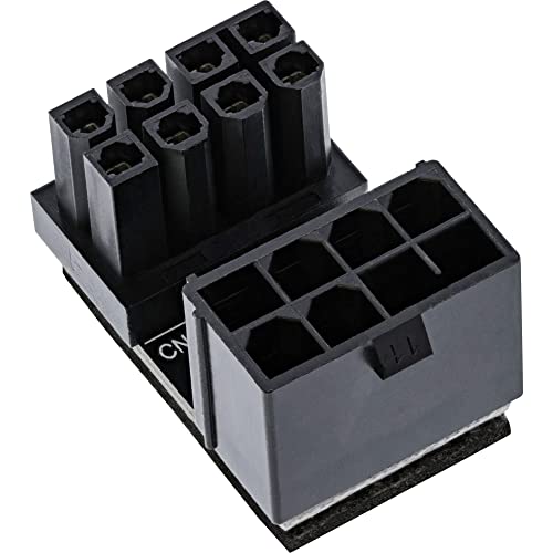 Adaptateur ATX 8 Broches 180° InLine pour un Cable Management PC Parfait