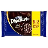 McVitie's Dark Digestive Biscuits Twin Pack 2 x 316 g, Chocolate, 632 gram