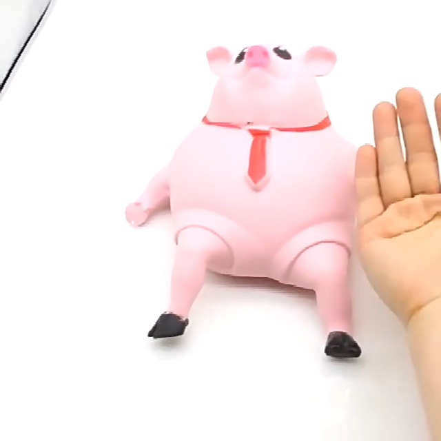 Amazon.com: JINSUPIN Pink Piggy Squishy Toy - Adorable Pig