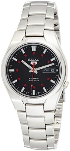 Seiko Mens Automatic Watch, Analog Display And Stainless Steel Strap SNK617K1