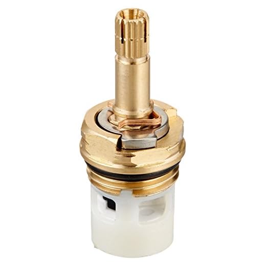 Danco (10472) 4Z-24H Hot and Cold Replacement Stem for American Standard Faucets, 1-Pack, Pack of 1, Brass
