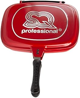 SQ Professional NEA Grill Die-Cast Magic Pan 32cm Double Sided (Rossa)