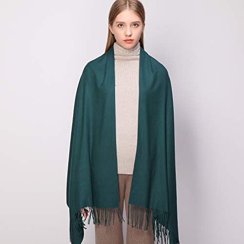 RIIQIICHY Women's Scarf Pashmina Shawls and Wraps for Evening Dress Bridesmaid Wedding Bridal Winter Warm Long Large Scarves - Image 5