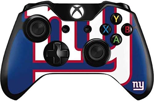 Skinit Decal Gaming Skin Compatible with Xbox One Controller - Officially Licensed NFL New York Giants Large Logo Design