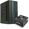 Zalman T6 MINI M-ATX PC Case + 600W 80 Plus Bronze Power Supply ATX PSU
