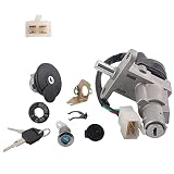 Ignition Key Switch Set Fits for GY6 50cc 125cc 150cc 139QMB Scooter Moped Taotao Jonway Sunl
