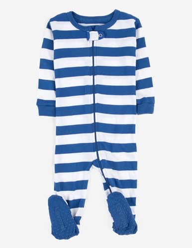 Image of Leveret Fleece Baby Boys Girls Footed Pajamas Sleeper Kids & Toddler Christmas Pajamas (3 Months-5 Toddler)