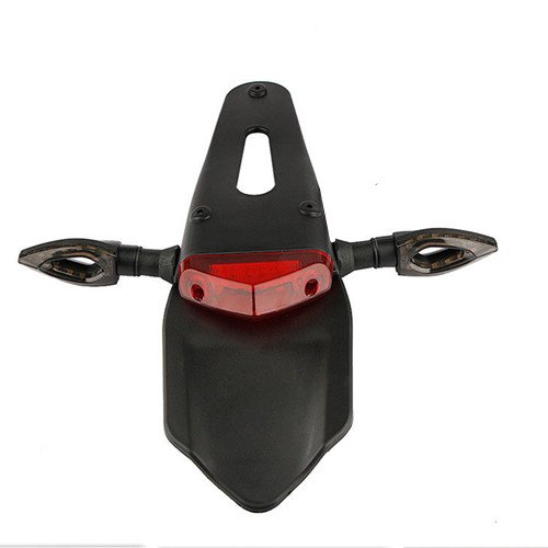 Universal Motorcycle Led Enduro Fender Brake Tail Light Turn Signal Light Custom Scooter Offroad Dual Sport Bike Street Bike #TOP7