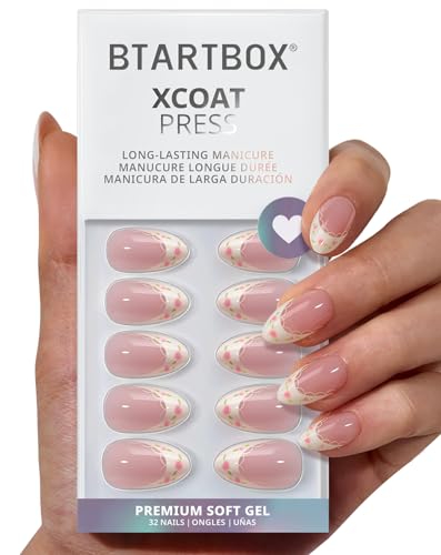 BTArtbox French Tip Press On Nails Kit