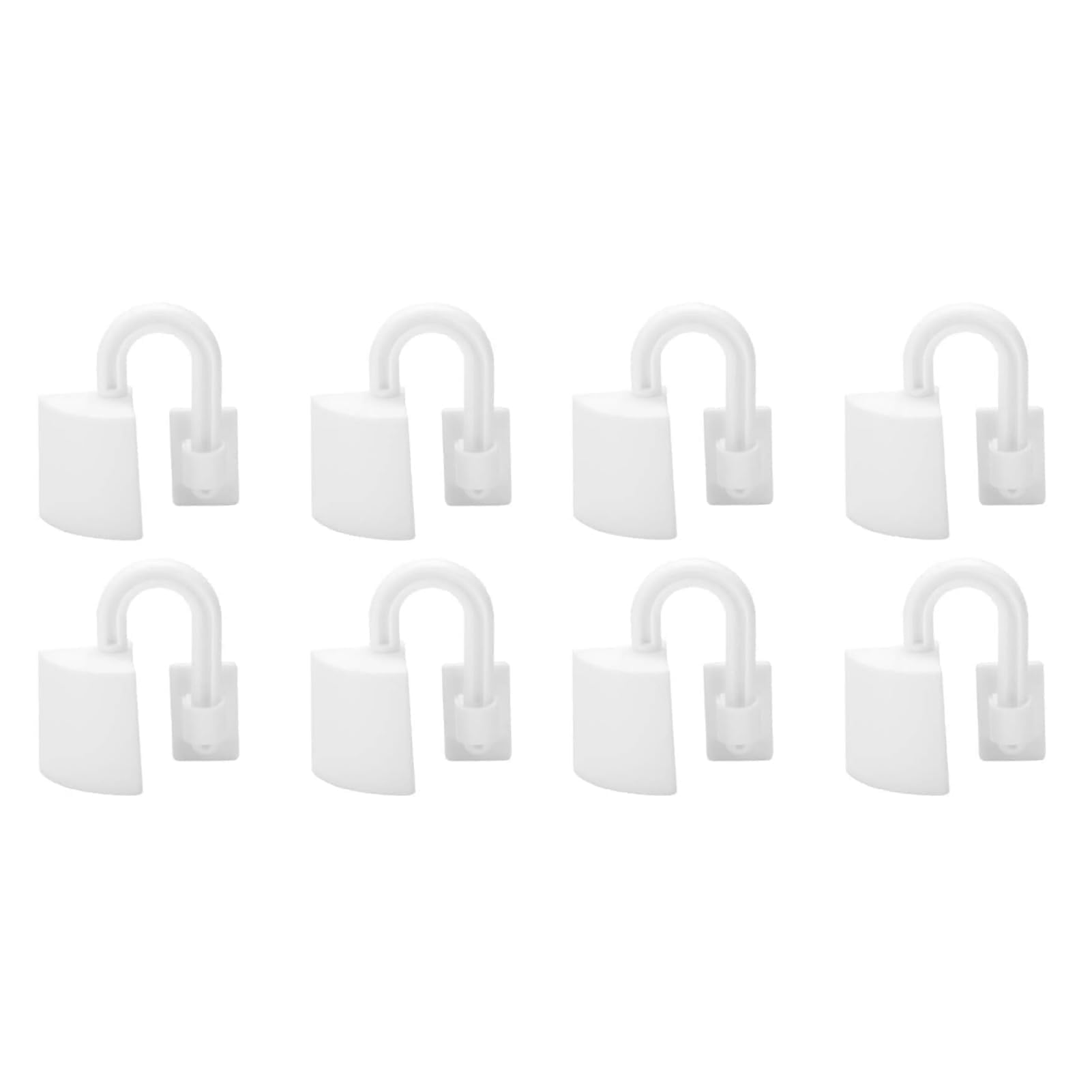 Tope de seguridad para puerta de bebé, 8 piezas PP Protectores de pellizco para puerta Tope de puerta Seguridad para niños Bebé Niño Dedo Protector de manos Bisagra de puerta Tapón de seguridad para