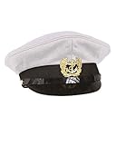 original Mil-Tec! Mil-Tec Marine Schirmmütze m. Abz. weiß Gr.56