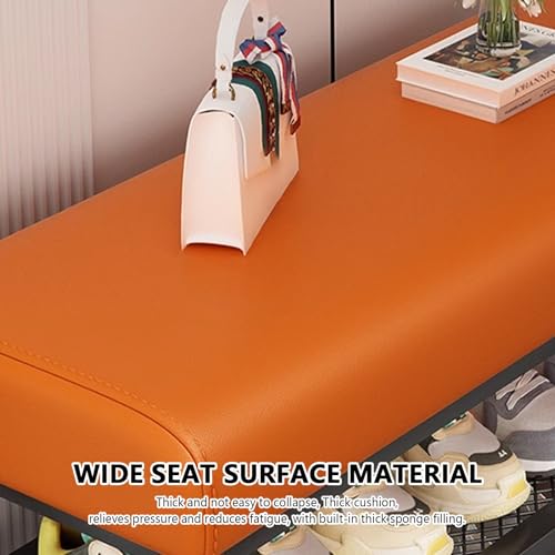 Banc de rangement à chaussures avec siège confortable pour entrée - 4