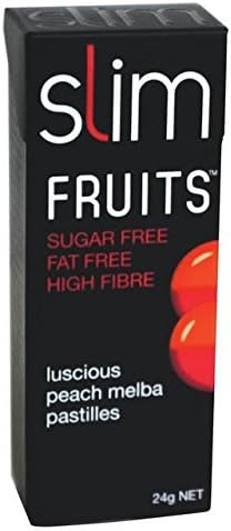 Slim Fruits - Luscious Peach Melba Flavoured Pastiilles - 24g