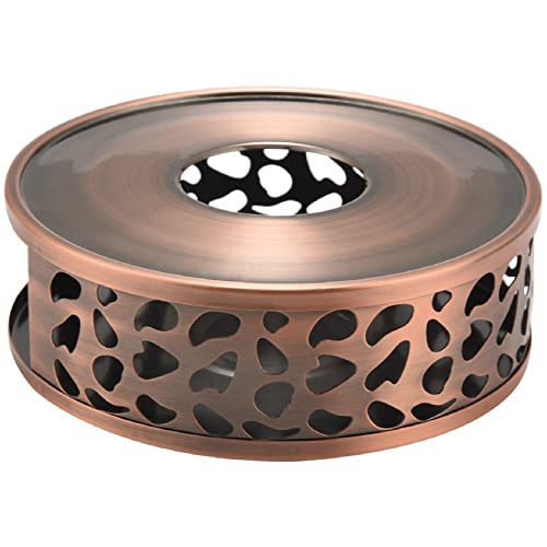 Yupvm Durable Steel Tea Warmer, Heating Base, Teapot, Warm Tea Stove, Candle Teapot, Tea Set #TOP6