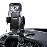 Vpryhuan 車載スマホマウント ダッシュボード対応 落下防止クリップ設計 360度回転多機能 スマホホルダー 車 4-7インチ万能型 iPhone/サムスン/Google/ソニー互換