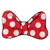 Generic Cute Cartoon Mouse Door Mat for Boys Dream Room Funny Bedroom Doormat Girls Bathroom Non-Slip Rugs Bathmat Decor Accessories Bath Mats Home Floor Rug (BowTie, Small 17.7x29.7 inch)