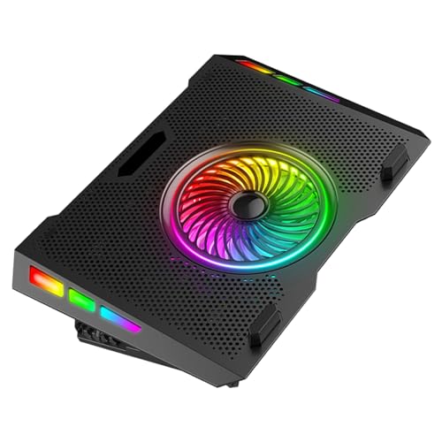 Base ajustable con refrigeración RGB para laptop miniatura 1