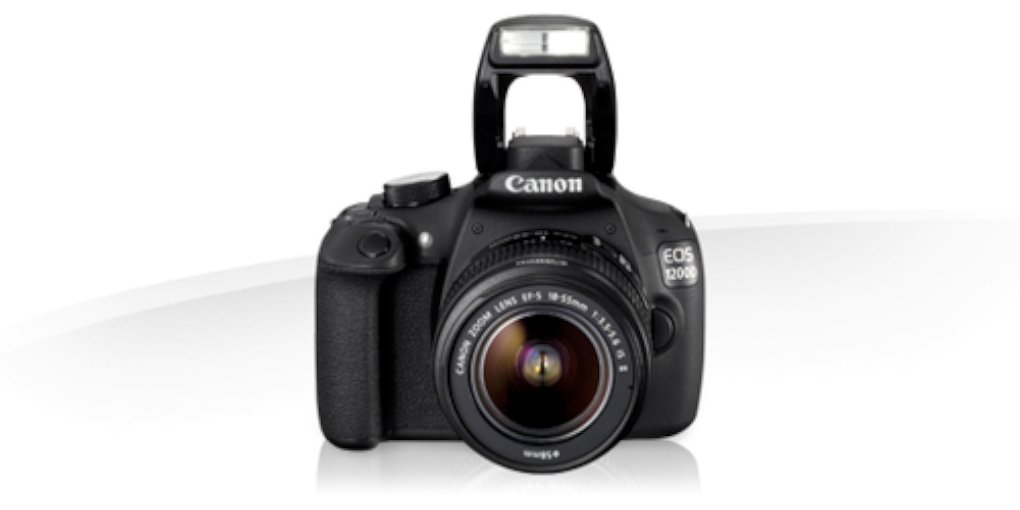 Fotocamera Reflex Digitale Canon EOS 1200D, 18 MP, Con Obiettivo 18-55mm, Ideale Per Principianti