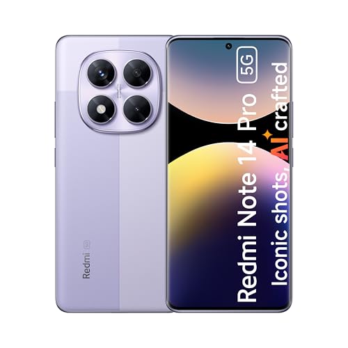 Redmi Note 14 Pro 5G Lavender Purple 12GB RAM 256GB - Global