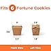 Fit Meal Prep 50 Pack 8 oz Chinese Take Out Boxes - 3 x 2.5” Plain Kraft Paperboard Food Containers, Leak and Grease Resistant Pint Size Asian Rectangle To Go Boxes, Candy Buffet Box and Party Favors