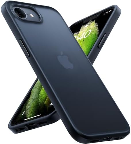 TORRAS Guardian für iPhone 17e/16e Hülle Matt Schwarz | Militärschutz mit 360° Airbags Handyhülle iPhone 17e Case iPhone 16e Kratzfest Stoßfest Schutzhülle Tolle Haptik Cover