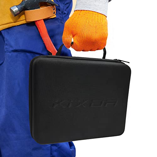 Kixda Batteriegehäuse, 250+ Steckplätze, große Organizer-Aufbewahrungsbox, Halterung für 2 A, 3 A, 4 A, C, D, 9 V, 3 V Lithium-Knopfbatterien (inklusive Tester, ohne Batterien)