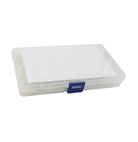 Miniatura 5 de HVAZI Metric M2 M2.5 M3 M4 M5 - Kit surtido de tornillos de cabeza de sartén Phillips de nailon (blanco)