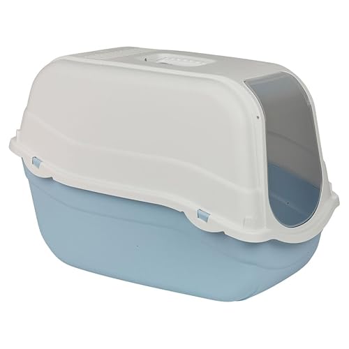URBNLIVING Enclosed Cat Litter Box - Extra Large Hooded Tray with Filter, Scoop & Carry Handle - Easy Clean, Odor Control, Secure Flap Door for Cats, 8 Color Options URBNLIVING Enclosed Cat Litter Box - Extra Large Hooded Tray with Filter, Scoop & Carry Handle - Easy Clean, Odor Control, Secure Flap Door for Cats, 8 Color Options