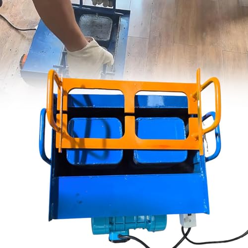 ZMJGLL Máquina eléctrica para Hacer Huecos, Fabricante de Bloques de hormigón, formación rápida de 45 s, 30 Ladrillos/h, frecuencia de vibración 212 Veces/min