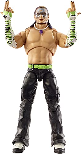 WWE HCH14 - Jeff Hardy Actionfigur Ultimative Edition, ca. 18 cm groß, ab 8 Jahren – Bild 4