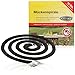 Produktbild com-four® 10x Antimücken-Spiralen mit Ständer, die Mückenspirale vertreibt Mücken, Moskitos und andere Insekten auf Balkon, Terrasse, Garten und Camping (10 Stück - Spirale)