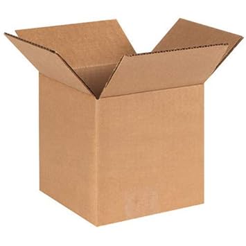 JIA INDUSTRIES 3Ply Corrugated Box/Shipping Boxes/Packaging Boxes (Size: 6 Inches * 4 Inches * 3.5 Inches) - Pack of 50 Boxes.