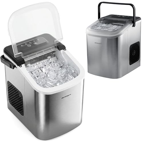 Berdsen Machine à glaçons 12 kg/24 h - 9 glaçons en...