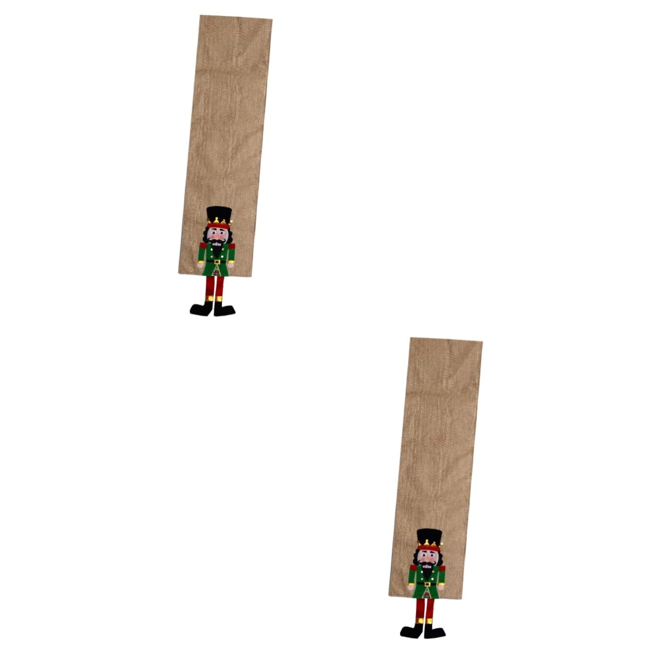 Couverture arrière de tabouret de Noël pour protéger et décorer vos sièges