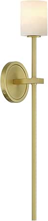 Crystorama Aragon 4.5'' LED Soft Brass Sconce