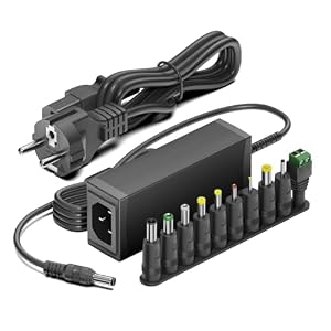 HKY 12V Universal Netzteil 3, 5A Ladegerät für AVM Fritzbox, Speedport, LCD TFT Monitor, Soundlink, Festplatten, Trekstor Laptop Dockingstation Medion E3216 KOORUI Gaming Monitor 27 Zoll 1080P MG27H11F