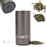 elektrischer crusher FEINES MAHLERGEBNIS: Für ein extra feines Ergebnis ist es möglich das Gerät für den Mahlprozess über Kopf zu halten.