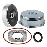 JAVIK Rear Brake Drum Hub Brake Shoes Cover Seals Kit for Yamaha Big Bear 400 2000-2004 Kodiak 400 4x4 2003 O.E.M# 5FU-F5310-10-00 5FU-F5327-01-00 5FU-WF536-00-00 5FU-F537Y-00-00 5FU-F5319-10-00