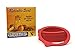 Viceroy Reliable Seal Canning Jar Seals, Fits Clamp-Down Regular Mouth Jars, Pure Natural Rubber Rings, Red, with Tab, 12 Rings per Box (Pack of 1)