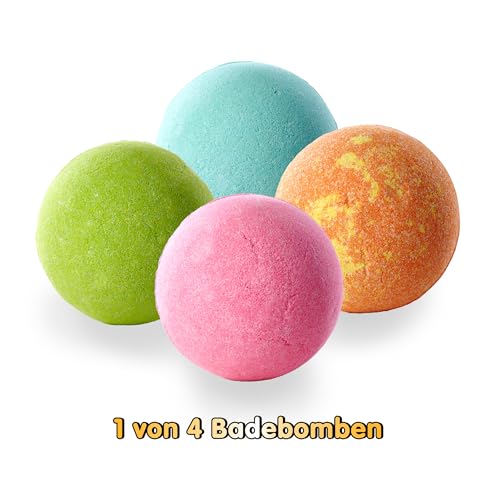 Simba Glibbi Miraculous Surprise, Badebombe in 1 von 4 Farben, Ladybug, mit Überraschungsfigur, 100g, ab 3 Jahren