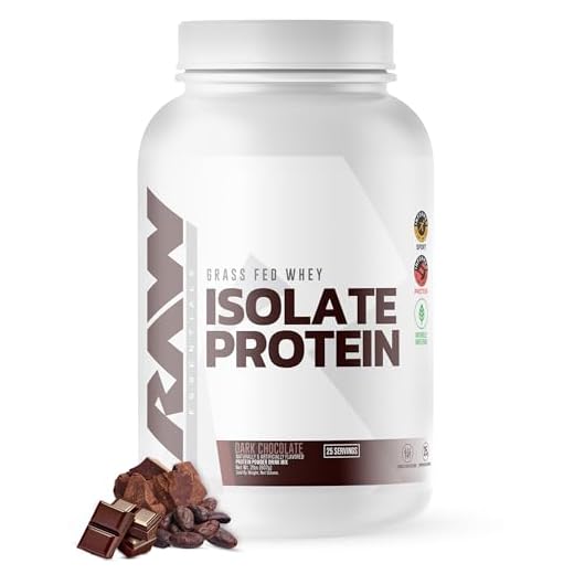 RAW Whey Isolate Protein Powder - Dark Chocolate