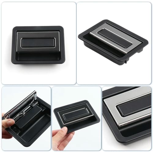 Manija de tapa de suelo de maletero para organizar el equipaje en Lexus RX350 y RX450h 6