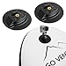 SquEqu 2 Pack Surfboard Camera Mount Base Replacement Support Stand Holder Bracket for GoPro Hero Osmo Paddle Board SUP Kayak Bodyboard Wakeboard Foam Action Cam Beach Wave Surfing Kit