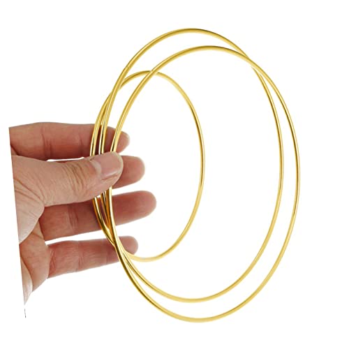 Aros de metal para manualidades Didiseaon de 20 piezas para atrapasueños y decoración de pared 8