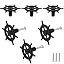 Black 6Pcs
